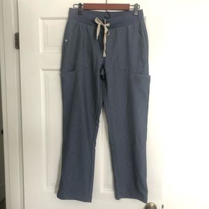 FIGS Córdoba scrub pant small Heather denim